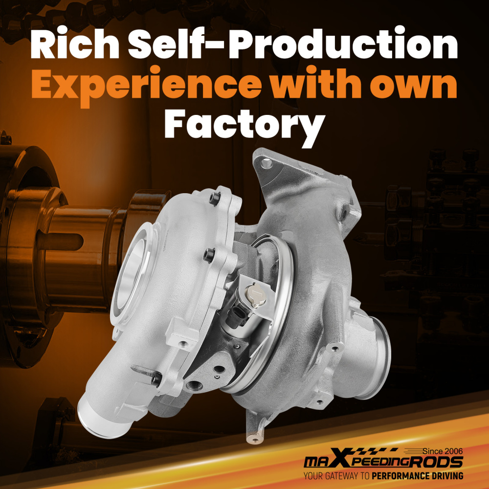 Turbo compatible for Chevy Silverado GMC Sierra 2500 3500 6.6L compatible for Duramax 2011-16 Turbocharger