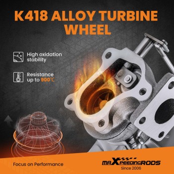 Turbo Turbocharger compatible for ISUZU D-Max Rodeo 2.5L 4JA1-T RHF5 8972402101 VA420037