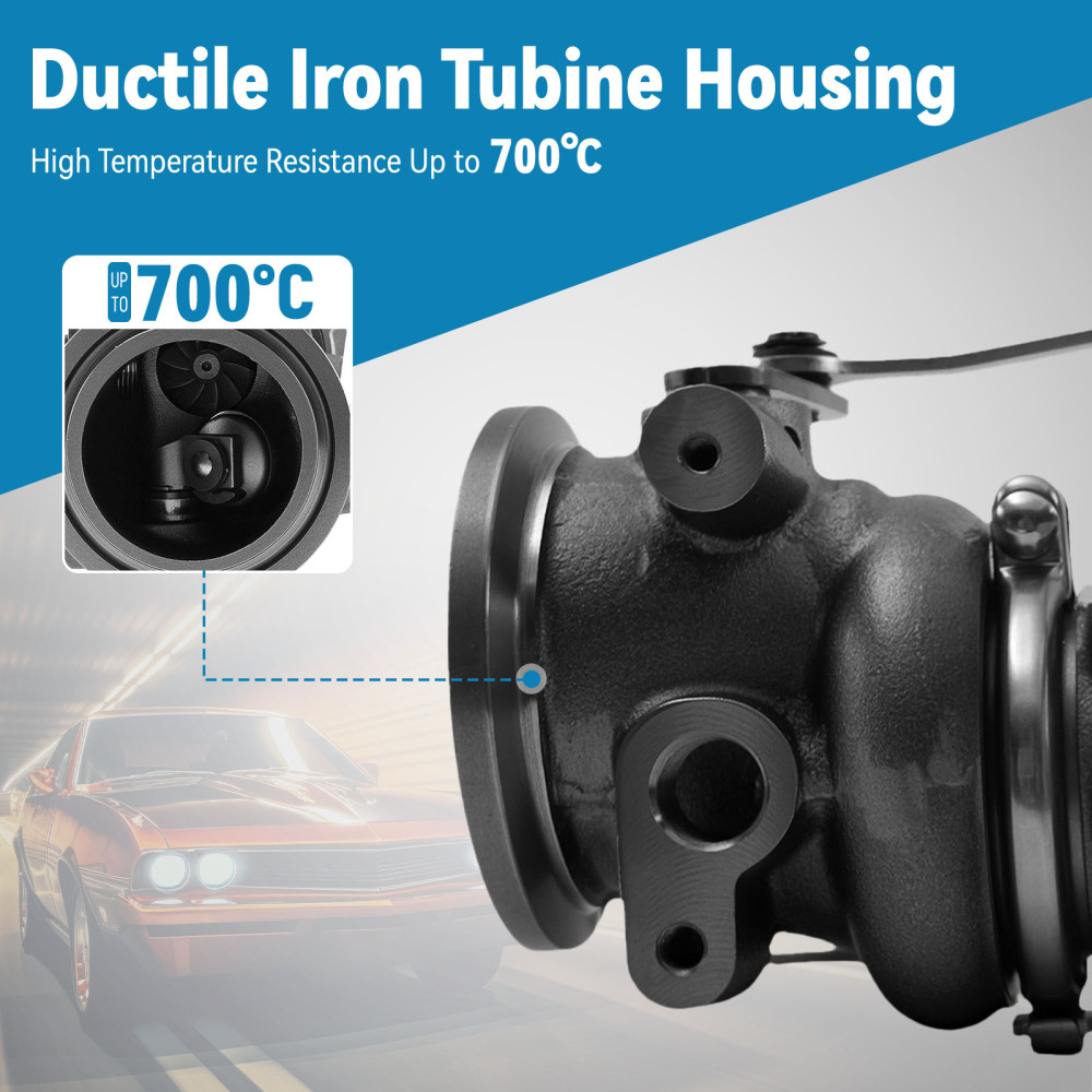 Turbolader Turbo compatible pour VW Golf VII 5G1 1.4 14-24 04E145722L 40006709 DGX 04E145722