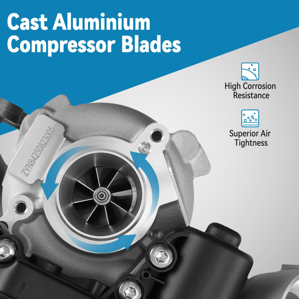 Turbolader Turbo compatible pour VW Golf VII 5G1 1.4 14-24 04E145722L 40006709 DGX 04E145722