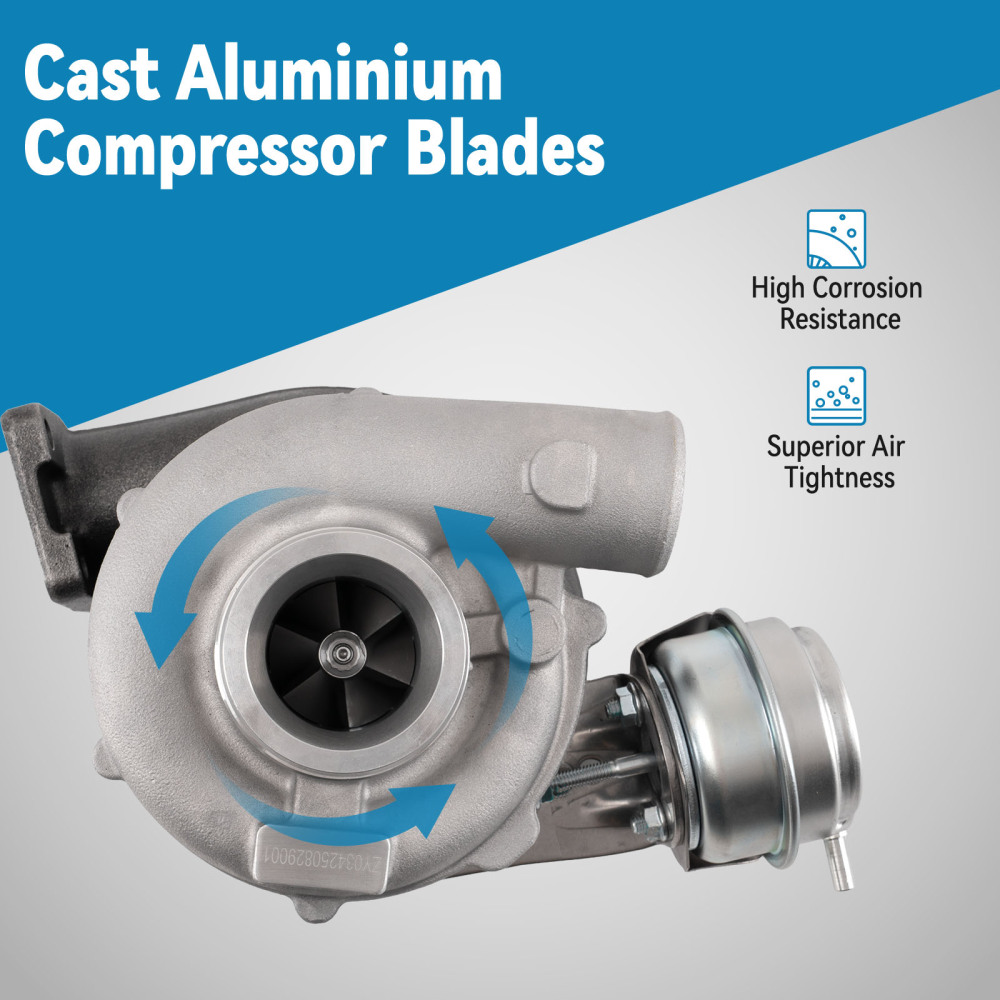 Turbolader Turbo GT2252V compatible pour VW Transporter Bus 2.5 TDI 111KW 2000-2003 454192-1