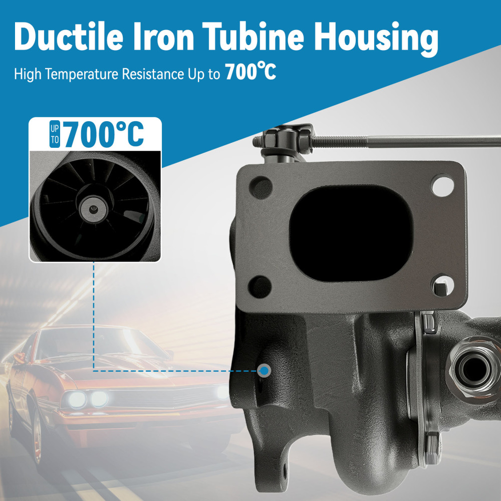 turbo charger TB2509 compatible for Iveco Daily II New Turbo Daily 2.5TDI 116hp 98478057