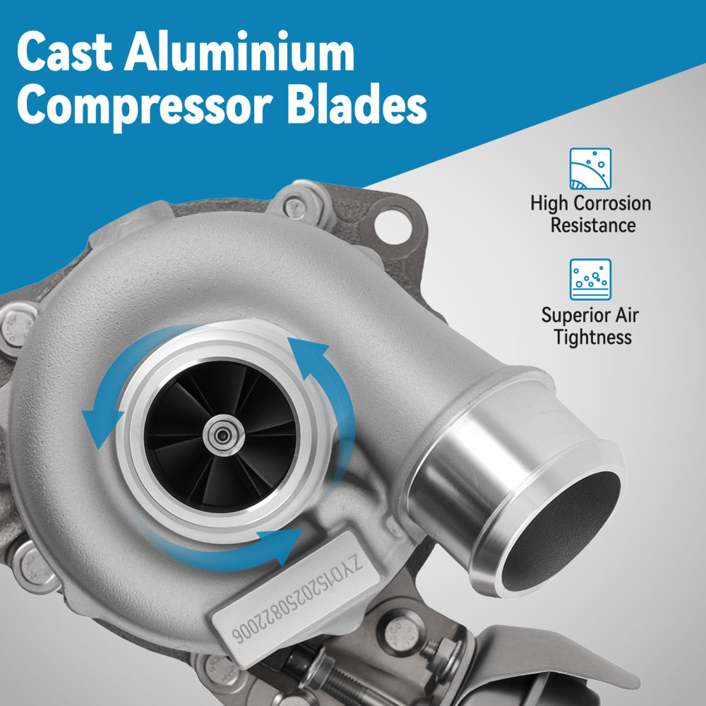 Turbine compatible para Ford C-Max Focus III S-Max Galaxy Kuga 2.0 TDCi 2010-2019 7835830002