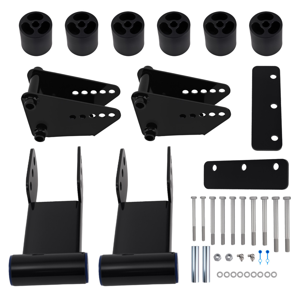 3 Front 2-5 Rear Body Lift Kit compatible for Chevy Astro compatible for GMC Safari AWD 1996-2005