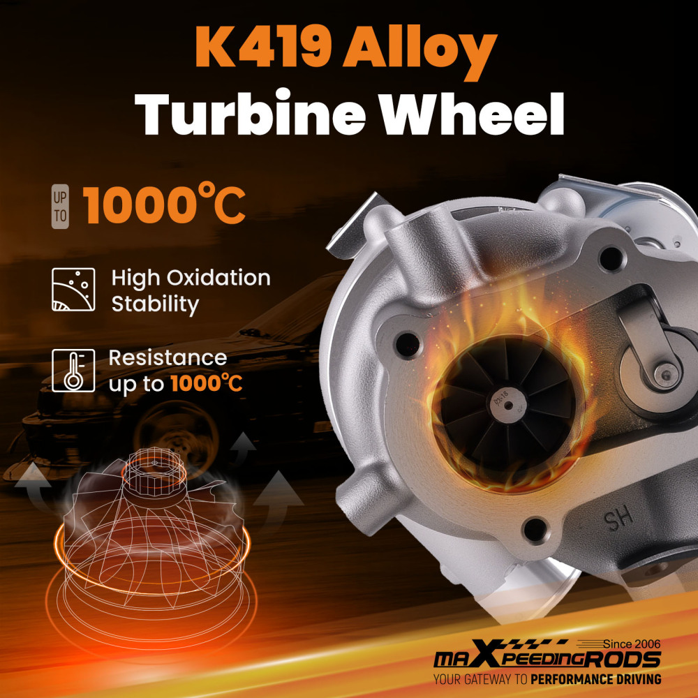 Turbo compatible for Toyota LANDCRUISER 1990 1991-1997 1HD-T 4.2 HDJ80,81 17201-17010