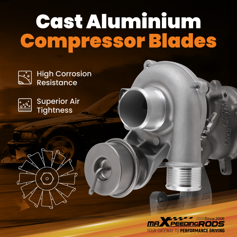 B0BG Turbo Kit w/ Intercooler compatible for Ford 1.5L Escape 17-19 Fusion 14-20 F1FZ8005B