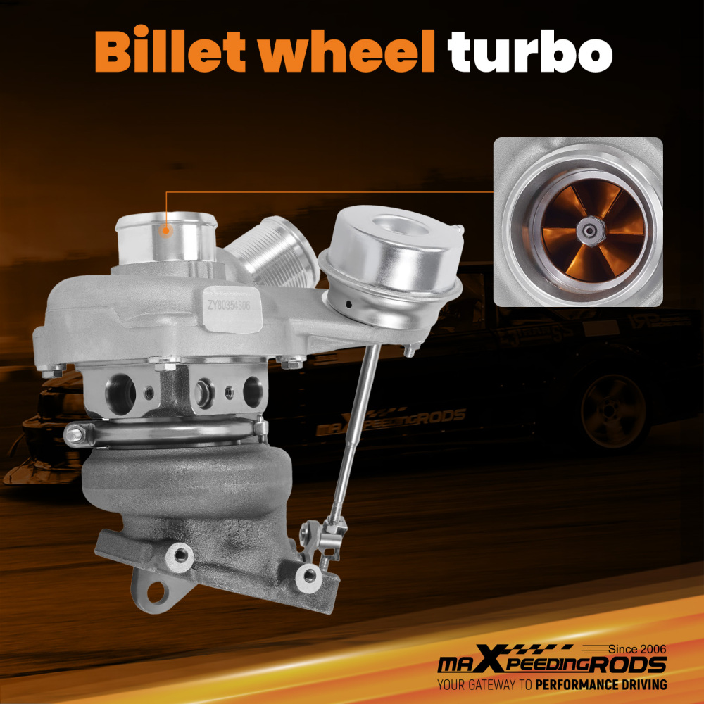 Twin Upgraded Billet Turbo compatible for Ford F150 2.7L V6 2015 2016 2017 Turbocharger