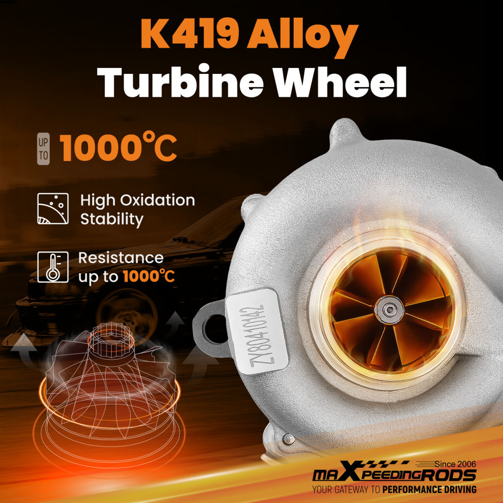 K04 Street Turbo compatible for Audi TT 1.8T Quattro BAM 165KW 224PS 1998-2006 06A145704QX