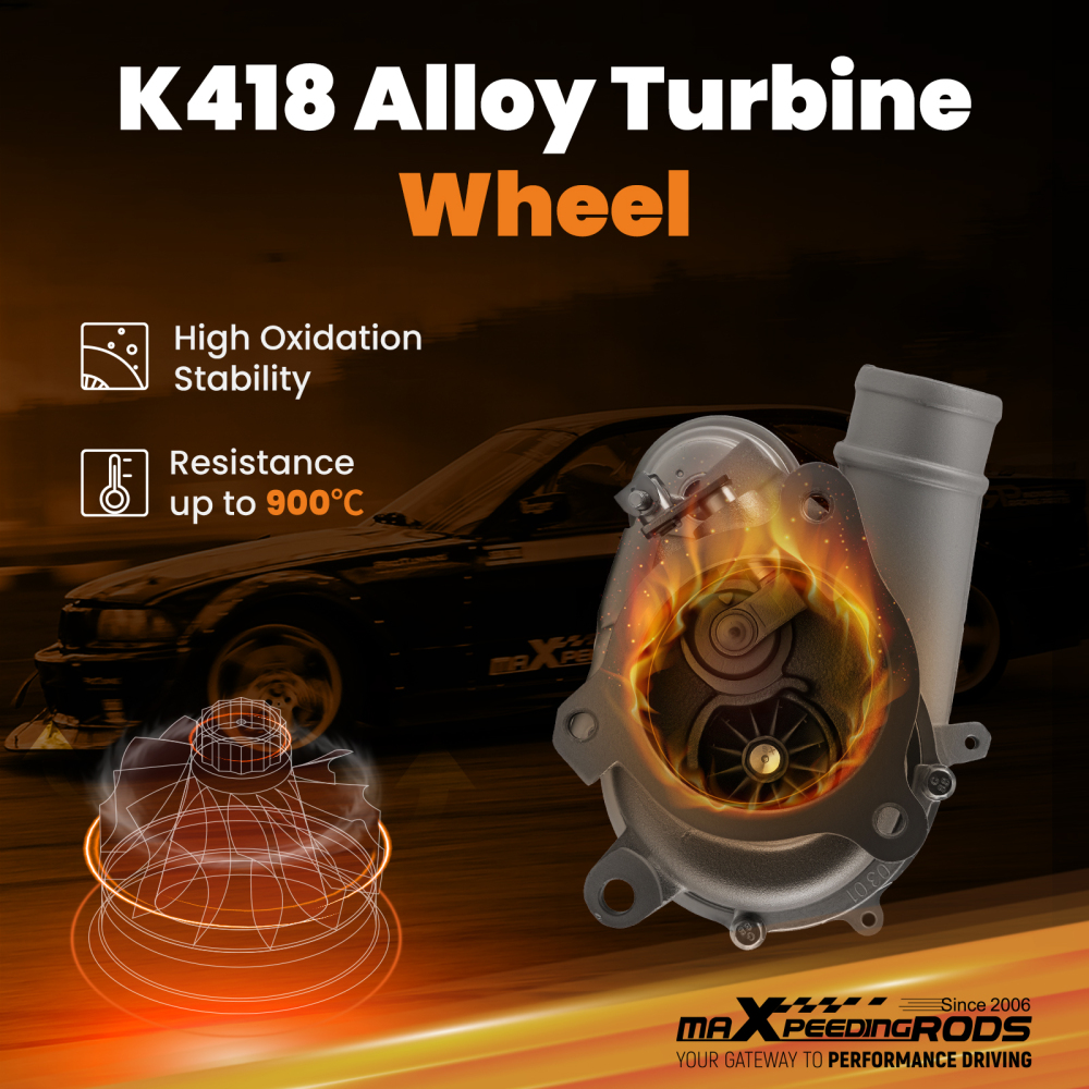 K04-023 Turbo Turbocharger compatible for Audi S3 TT Quattro compatible for Seat BAM 1.8L 53049880023 K04