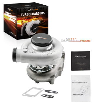 Universal Turbocompresor T3 T4 T04E Turbo A/R 0.63 1.5L-2.5L T3 Flange A/R: 0.5