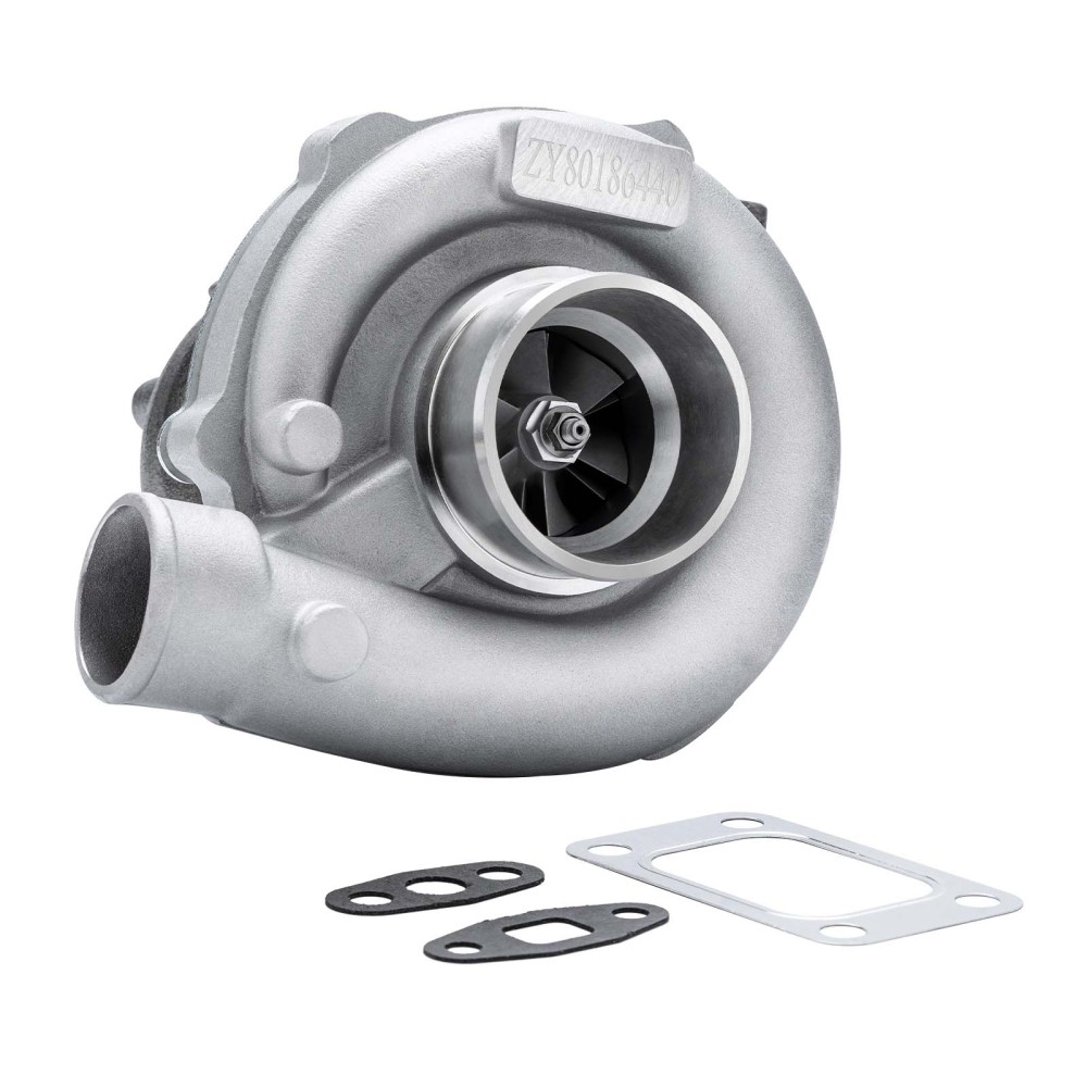 Universal Turbocompresor T3 T4 T04E Turbo A/R 0.63 1.5L-2.5L T3 Flange A/R: 0.5