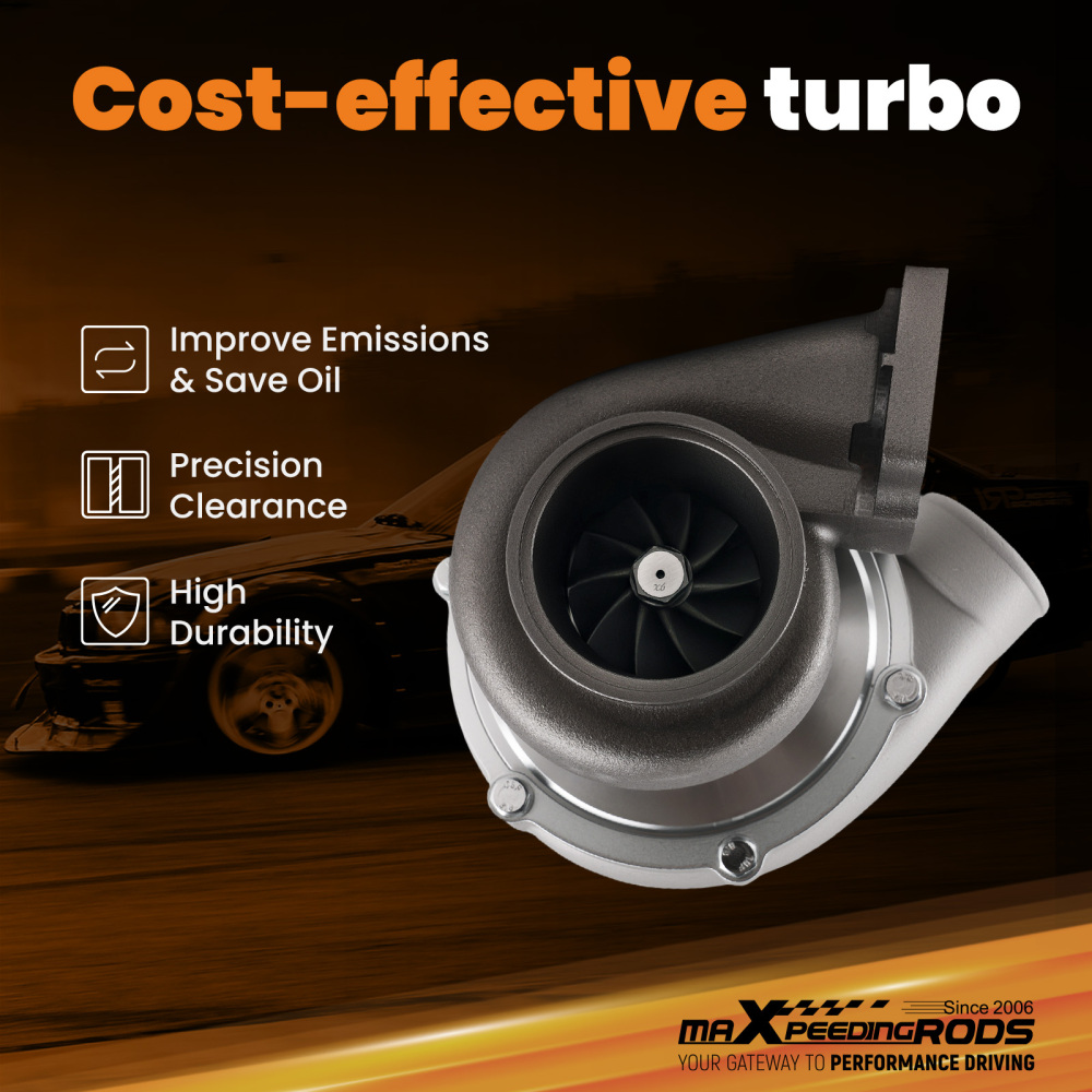 GEN2 Universal A/R 0 .7 Turbocharger 600HP for 4/6 Cylinder 2.5L-6.0L Engines