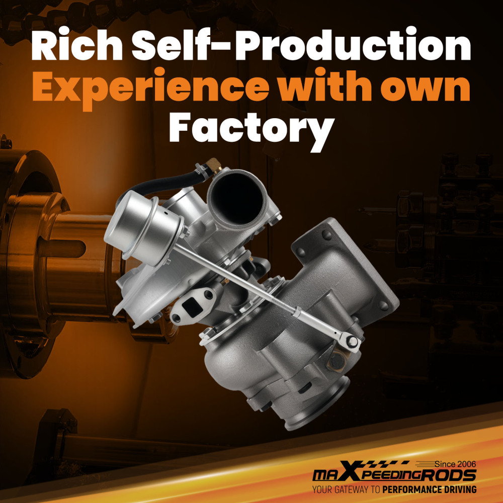 T3 T04E GEN2 Turbocharger .63 A/R 48.1 Trim V-Band Flange for 4-6 Cyl 1.5-2.5L