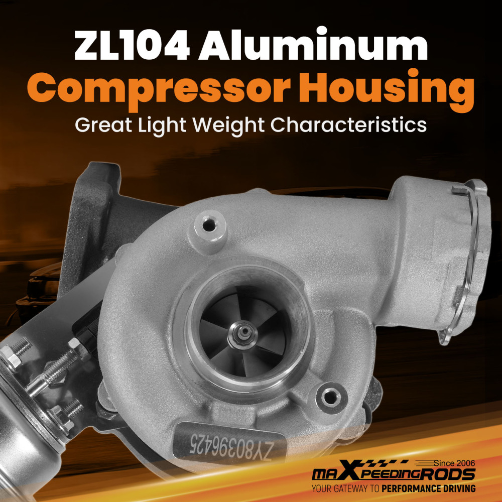 For GT1749V Turbo compatible for Charger compatible for Audi A4 2.0 TDI 140HP 103kw BRE BRF BVG BVF 758219