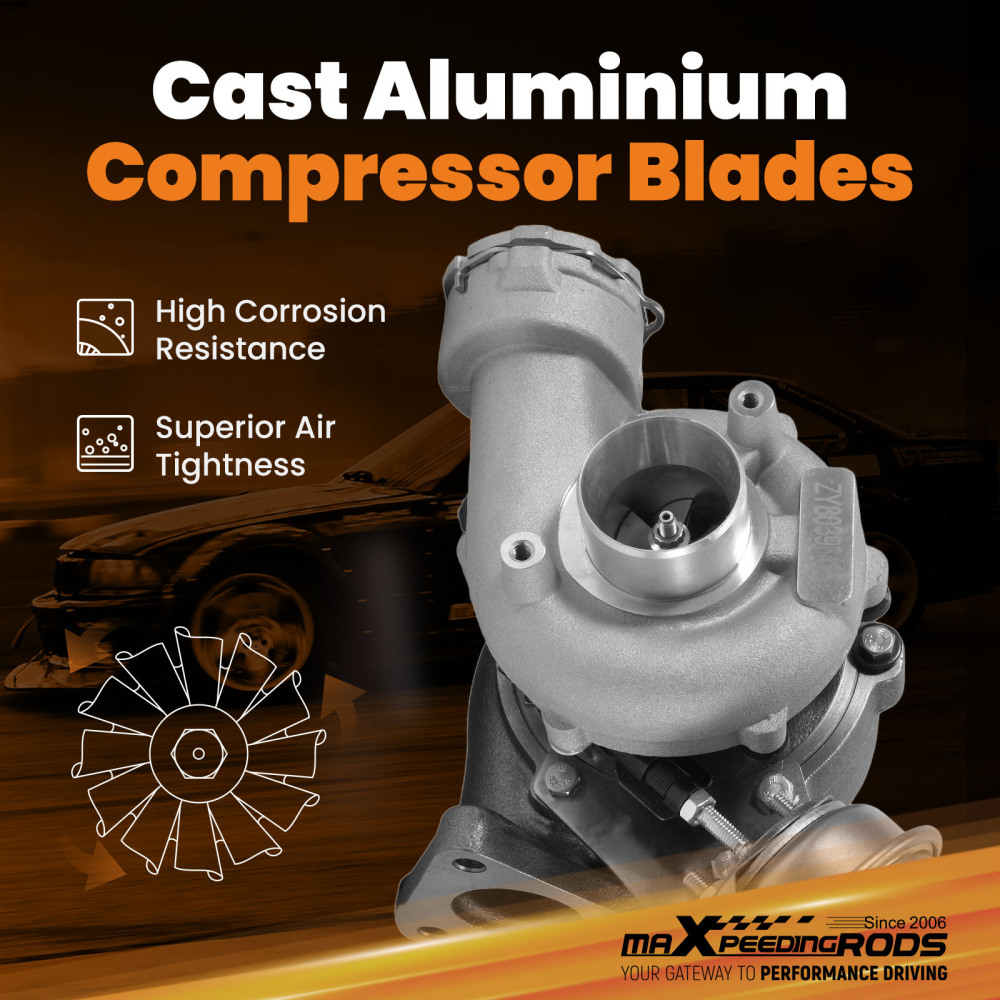 For GT1749V Turbo compatible for Charger compatible for Audi A4 2.0 TDI 140HP 103kw BRE BRF BVG BVF 758219