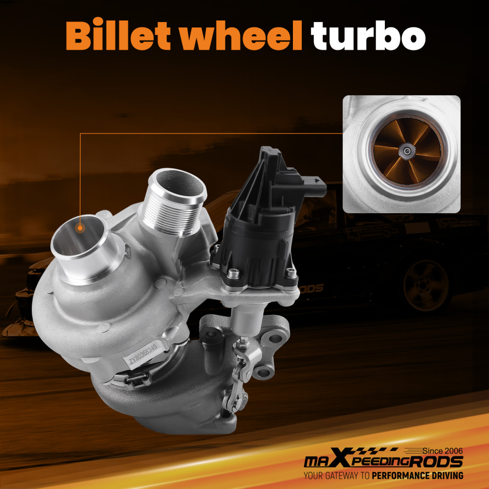 Billet Turbo 2018-2020 compatible for Lincoln Navigator compatible for Ford F-150 F150 3.5L V6 EcoBoost