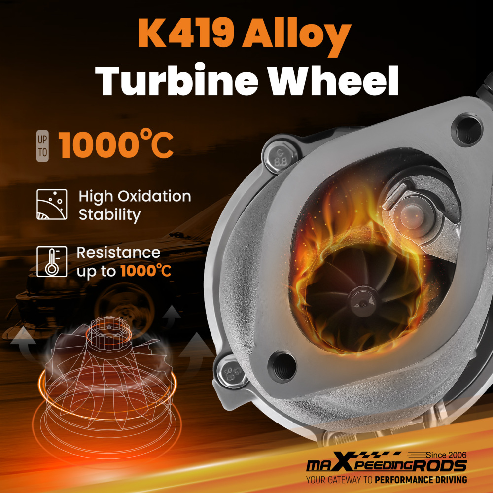 Billet Twin Turbo compatible for Ford F-150 F150 3.5L V6 2018 2019 2020 2021 Turbocharger