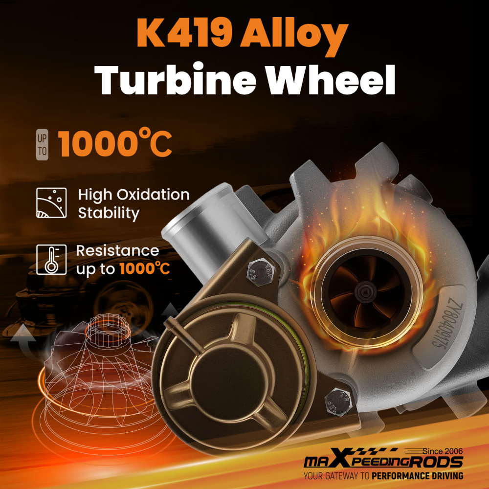 Upgrade Billet Turbocharger compatible for Mitsubishi Challenger L200 2.5D 115HP 4913502660