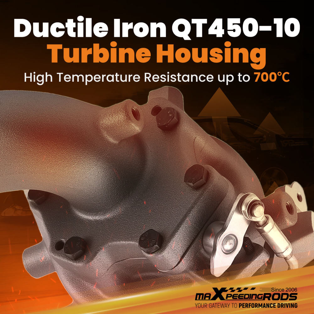 Turbo Turbocompresseur compatible pour Mitsubishi L200 Shogun Pajero 2.5 TD 85 KW, 115 PS