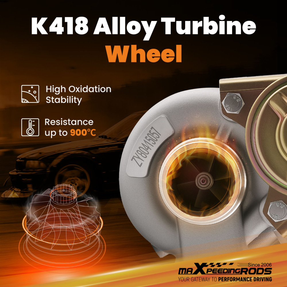 Turbo Turbocompresseur compatible pour Mitsubishi L200 Shogun Pajero 2.5 TD 85 KW, 115 PS