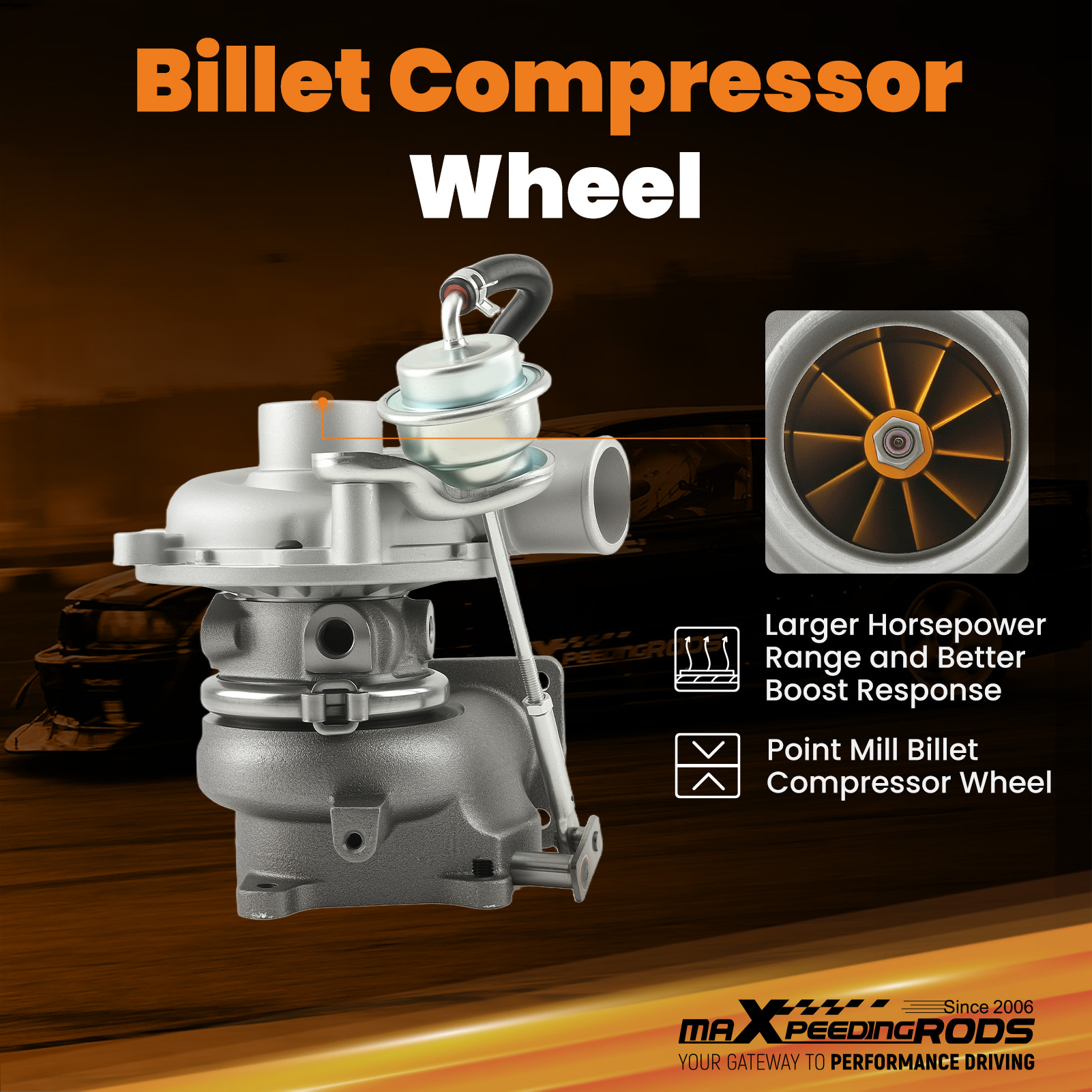 Buy Billet Turbo compatible for Charger RHF5 WL84 VJ33/VJ26 Water