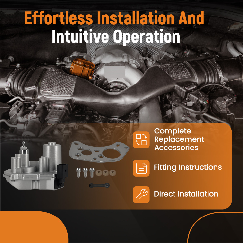 Electronic Turbo Actuator compatibile per Volkswagen Phaeton Touareg 3.0 TDI 2004-2007 NEW