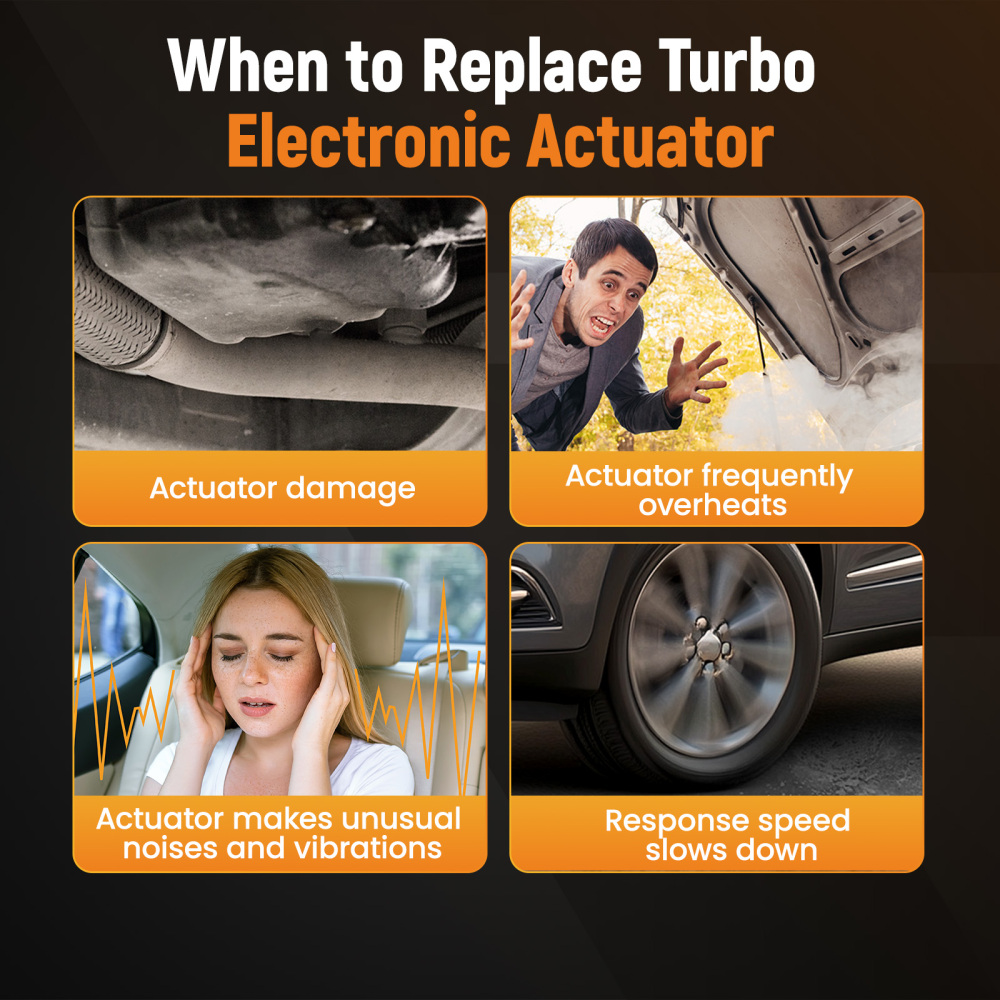 Turbo Actuator Wastegate compatible for Toyota Land Cruiser Hilux Prado D4-D 3.0L 2002-2010