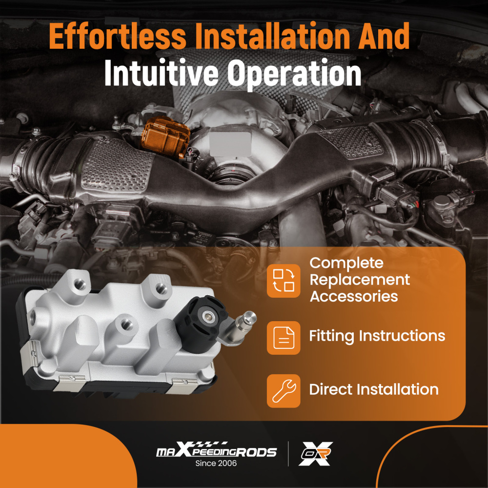 GTD1752VRK Turbocharger Actuator compatible for BMW X3 X4 20d xDrive 140KW B47 D20 2014-22