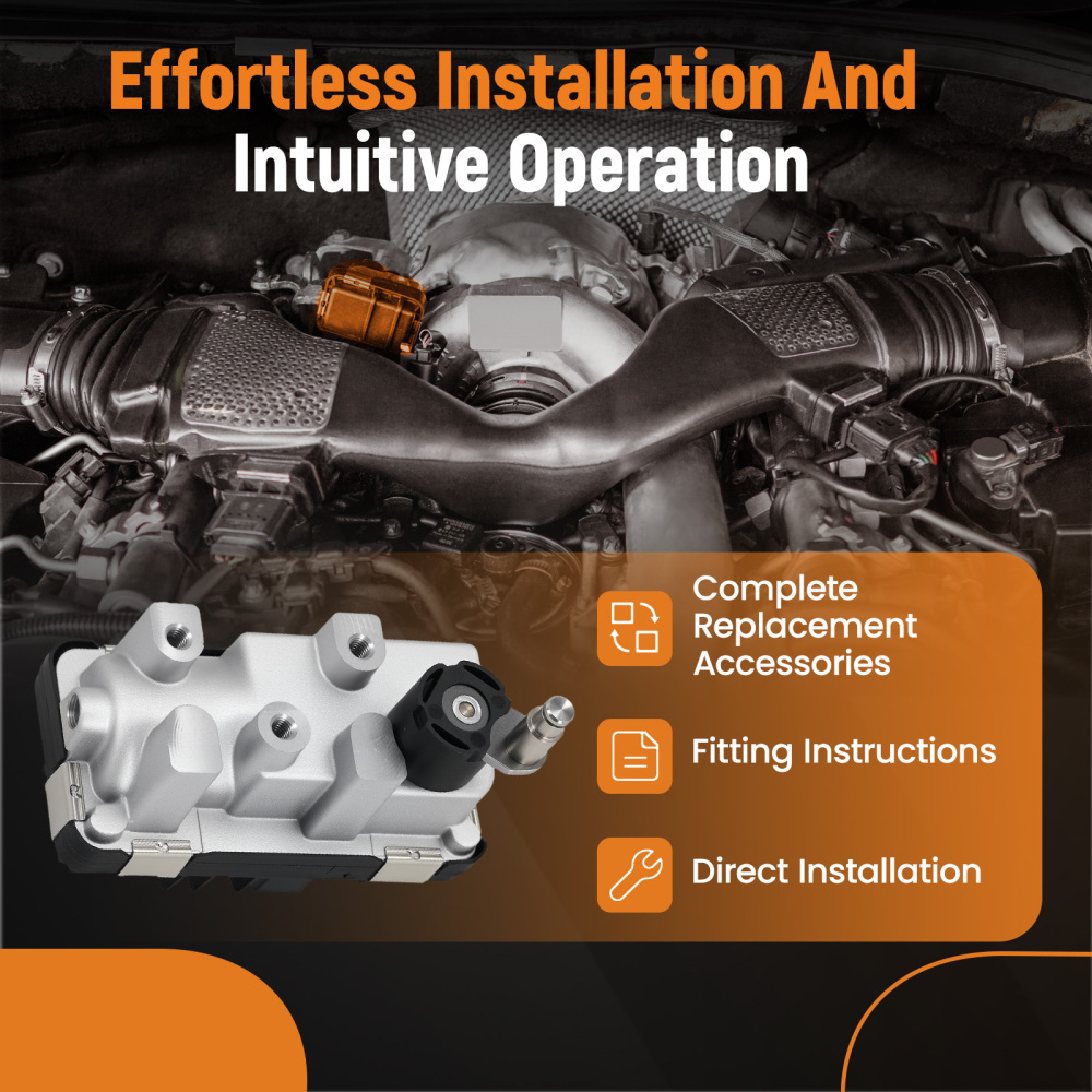 GTD1752VRK Turbocharger Actuator compatible for BMW X3 X4 20d xDrive 140KW B47 D20 2014-22