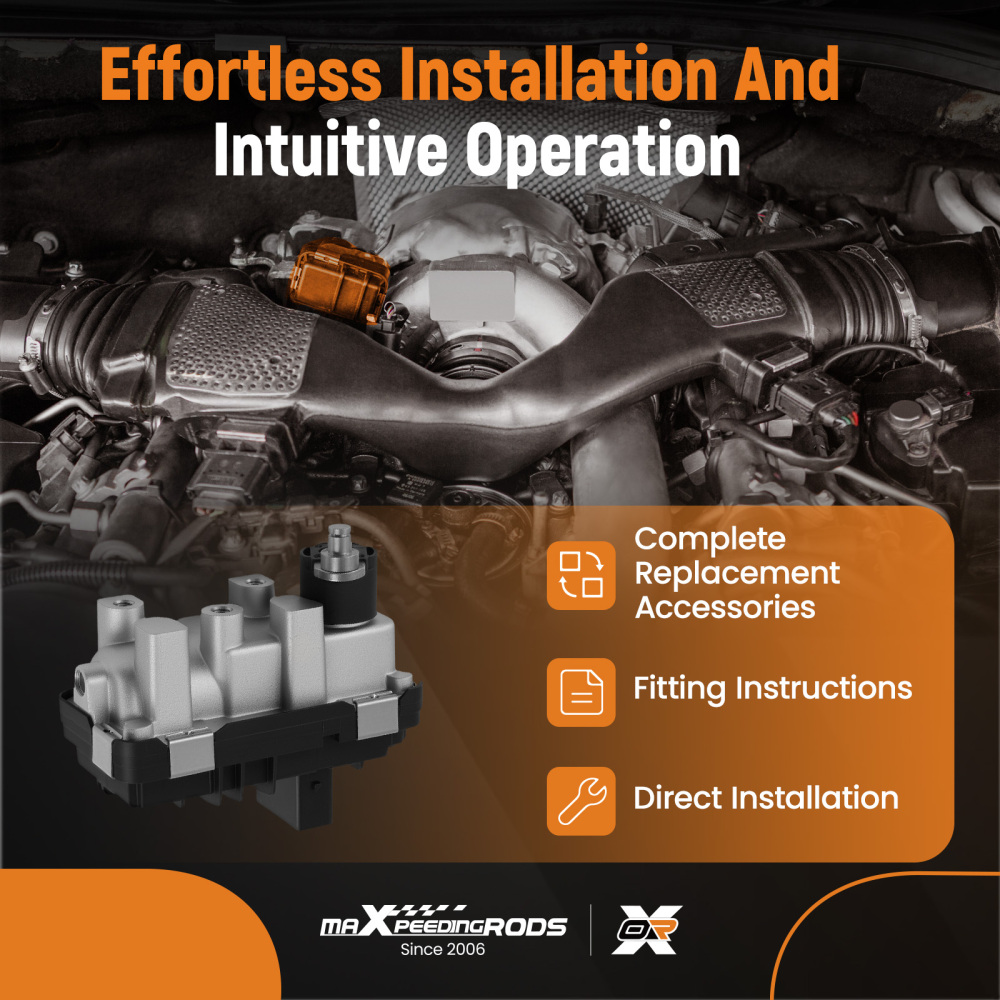 Actuador del Turbocompresor compatible para Land Rover Defender Cabrio Pick-up 2.2TD4 788479