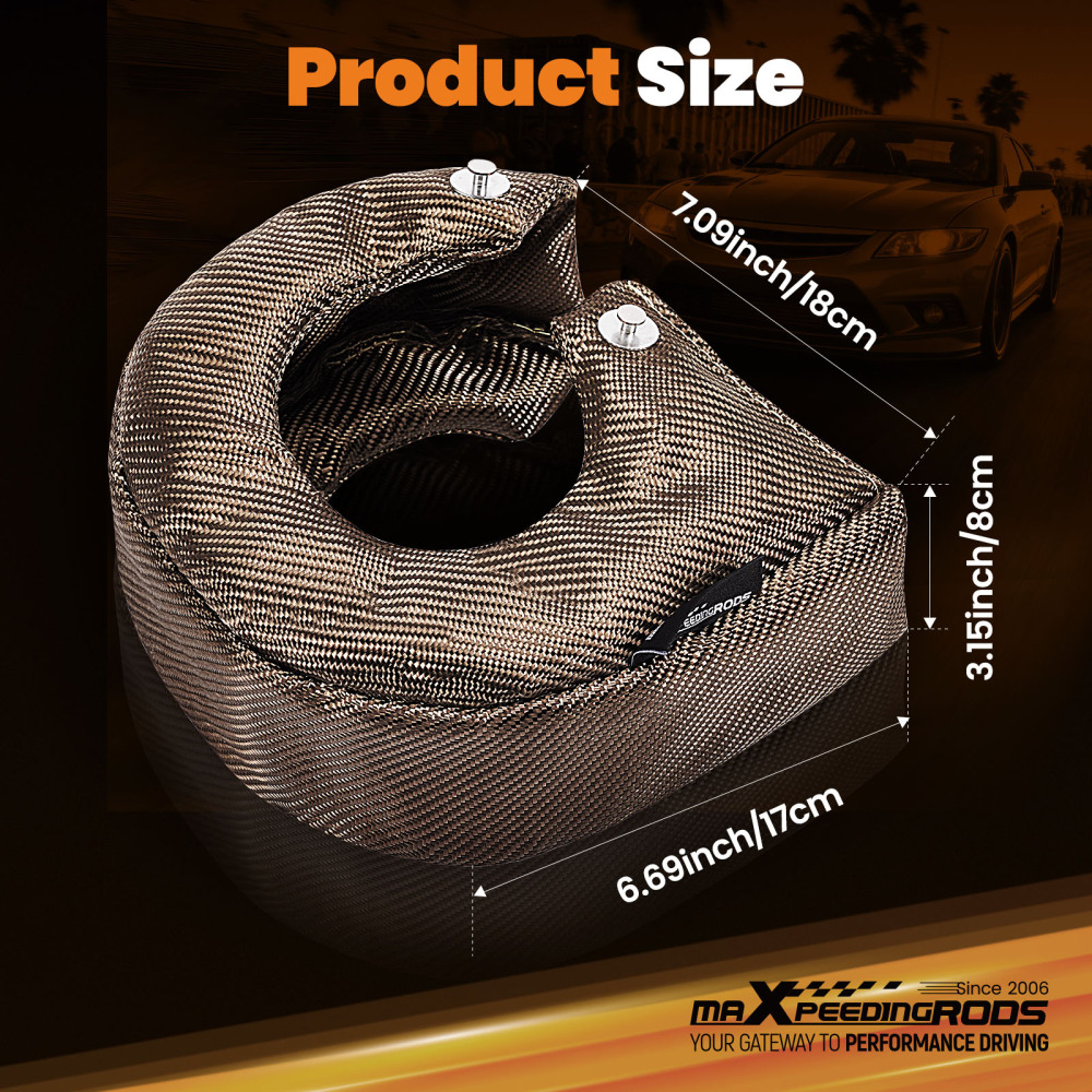 Basalt Fiber T3 TURBO BLANKET for GT25 GT28 GT30 GT35 Universal