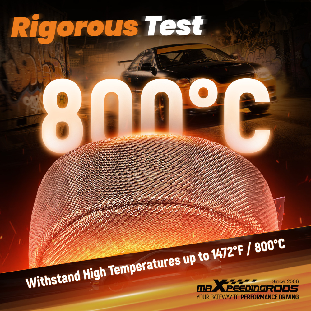 Basalt Fiber Turbo Heat Shield for T6 Housing HX52 GT40 T88 S475 S400