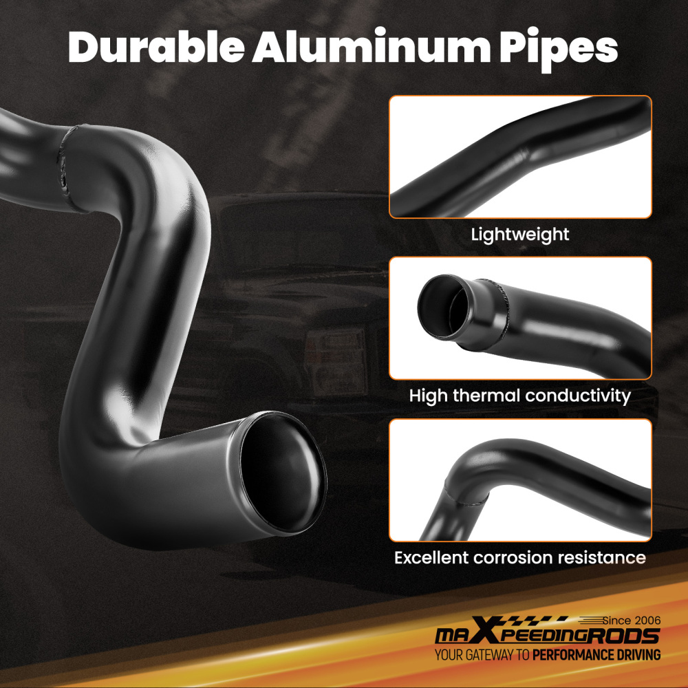 Intercooler Pipe Kit compatible for Ford F250 F350 F450 F550 Excursion 6.0L 03-07