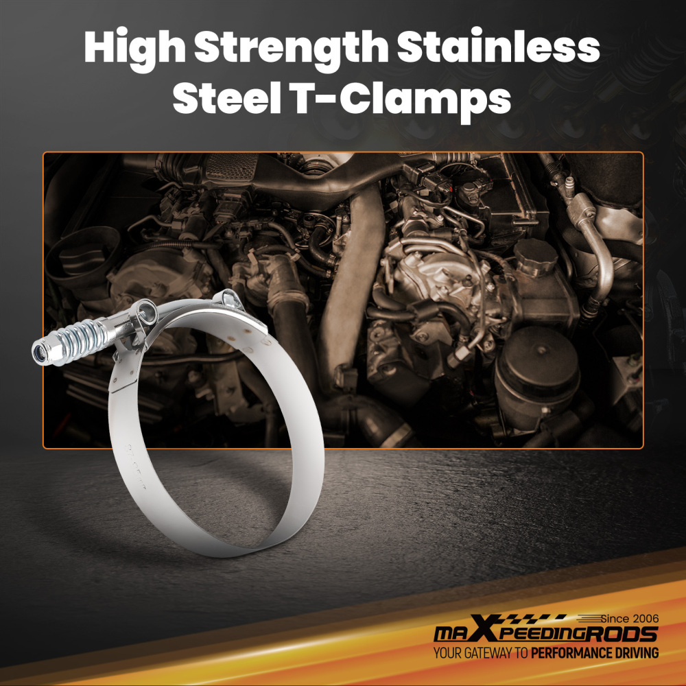 Intercooler Pipe Kit compatible for Ford F250 F350 F450 F550 Excursion 6.0L 03-07