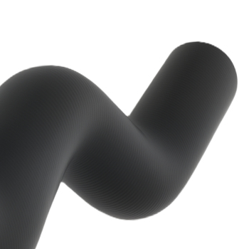 Turbo Outlet Air Intercooler Intake Hose Pipe compatible for Mitsubishi L200 2.5D 1505A377