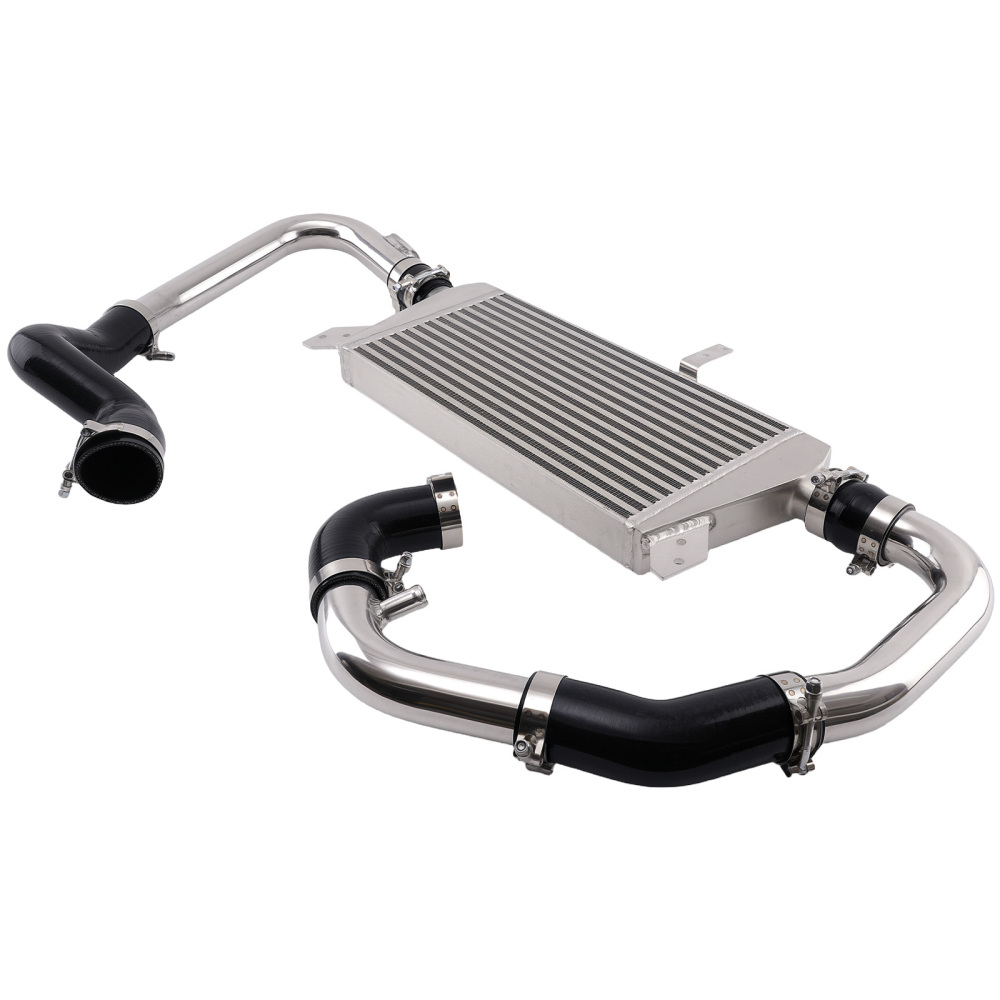 Front Mount Intercooler Kit compatible for Audi A4 1.8T Turbo B6 Quattro 2002-2006