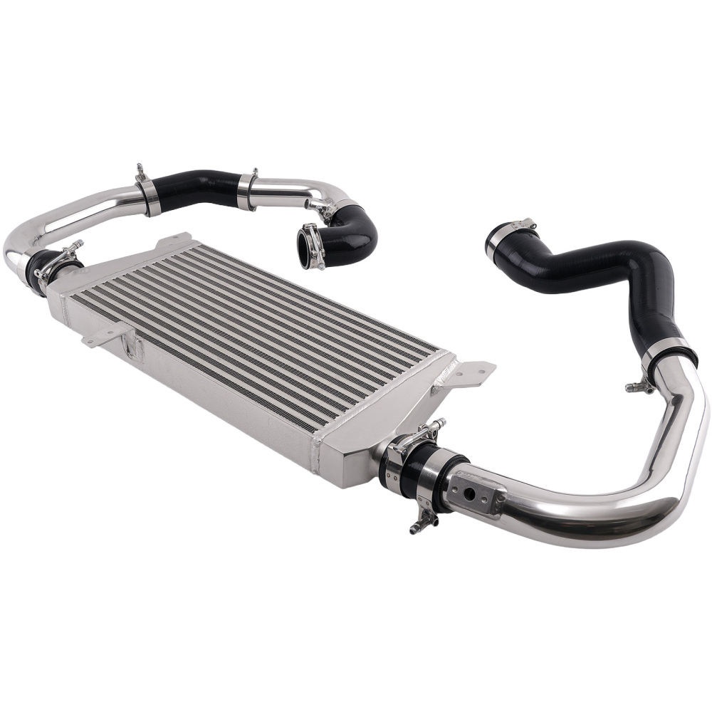 Front Mount Intercooler Kit compatible for Audi A4 1.8T Turbo B6 Quattro 2002-2006