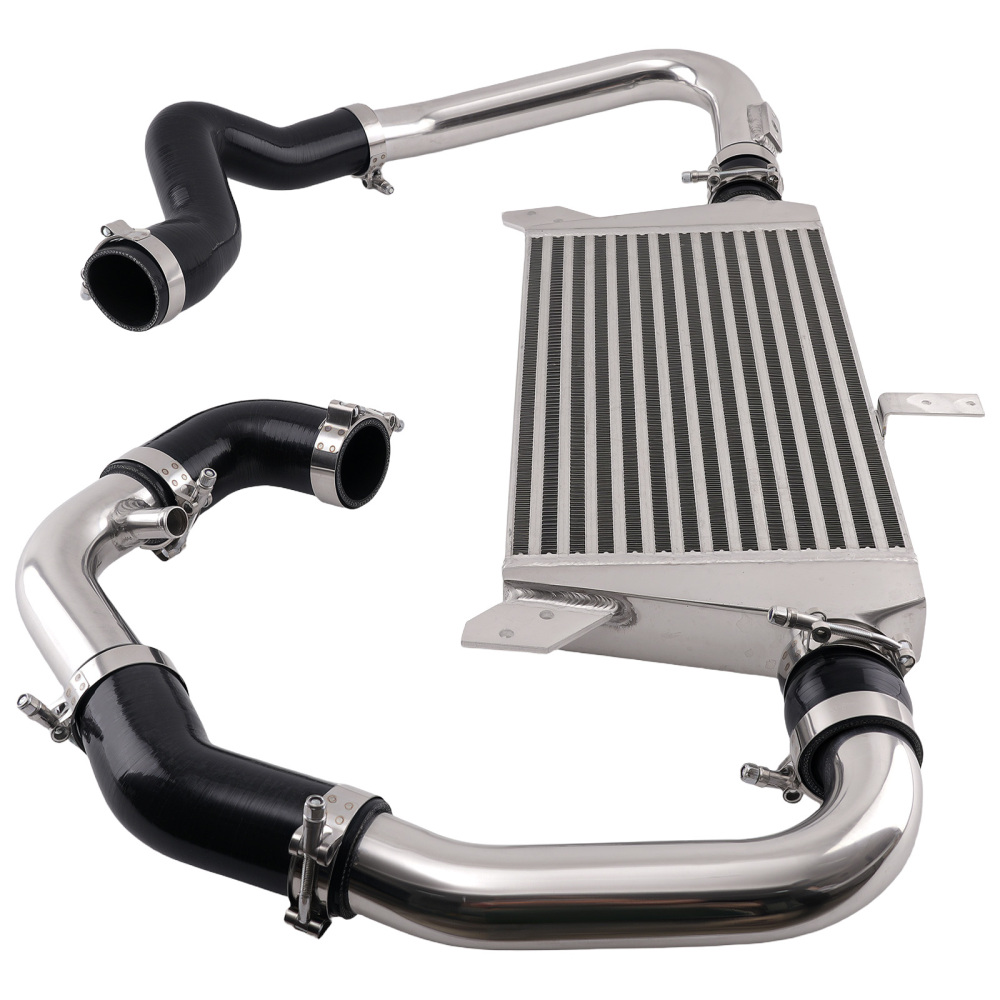 Front Mount Intercooler Kit compatible for Audi A4 1.8T Turbo B6 Quattro 2002-2006