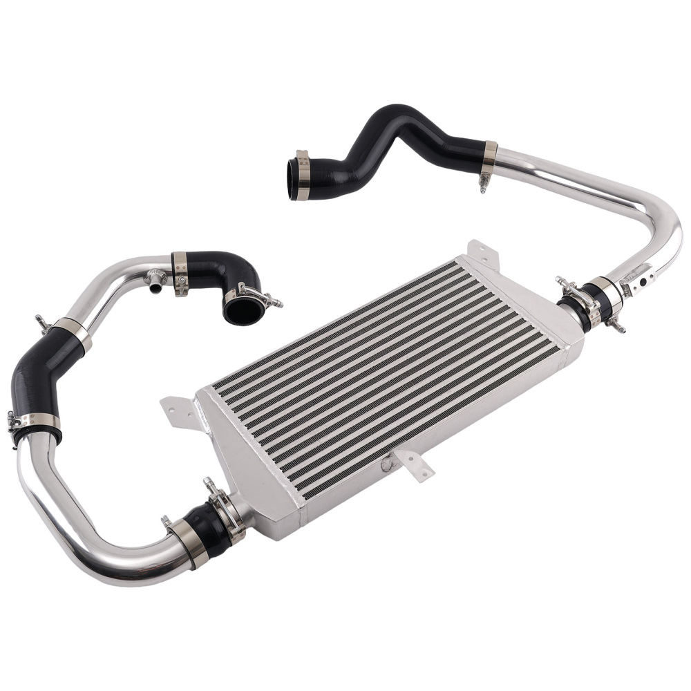 Front Mount Intercooler Kit compatible for Audi A4 1.8T Turbo B6 Quattro 2002-2006