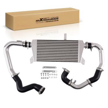 Front Mount Intercooler Kit compatible for Audi A4 1.8T Turbo B6 Quattro 2002-2006