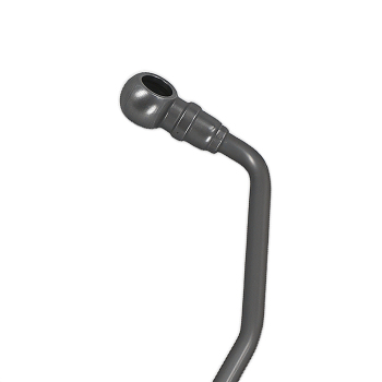 Metal Turbo Oil Feed Line Hose compatible for Citroen C4 1.6 HDI 90 66KW 2004-11 9682881380