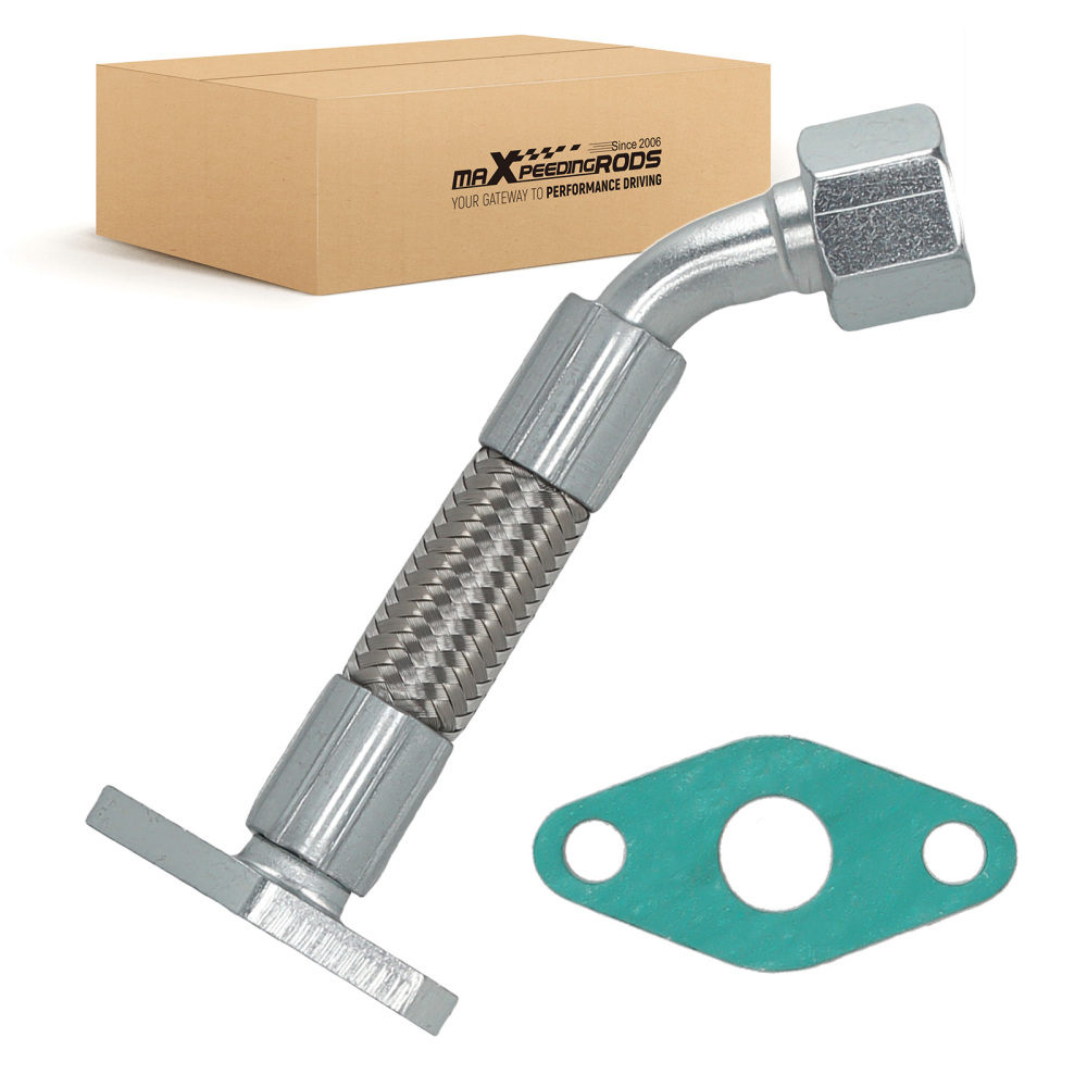 Turbo Oil Return Line compatible for Volkswagen Golf TDI Mk4 Jetta New Beetle 2004-2006