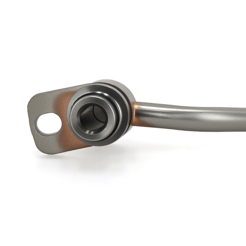 Linea Olio Turbina compatibile per BMW 1 3 5 7 Series N54 Turbocompressore 11427562797 Inox