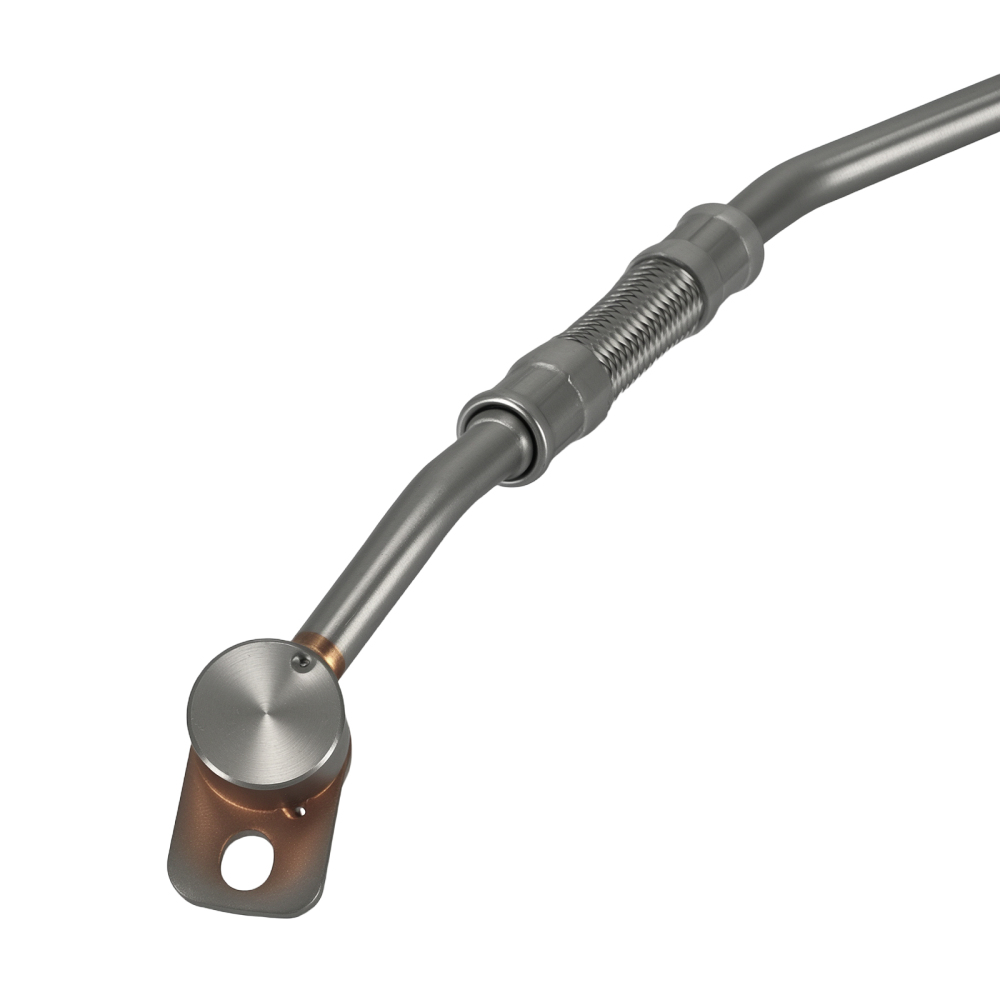 Linea Olio Turbo compatibile per BMW 135i 335xi 535xi 3.0L Acciaio Inossidabile