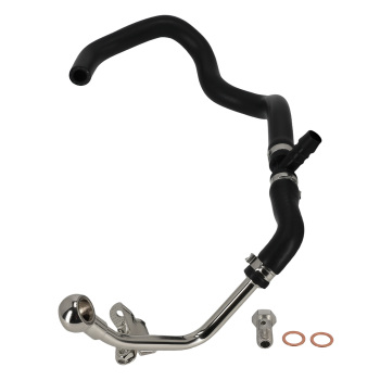 Linea Alimentazione Olio compatibile per BMW 550i 650i 750i 2008-2018 11537577014 Acciaio