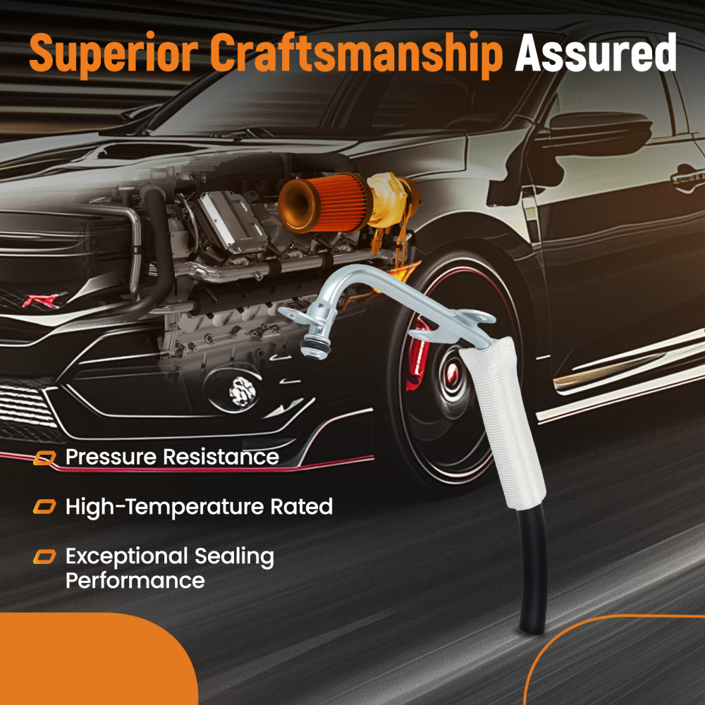 Turbo Coolant Water Line compatible for Mercedes A250 B250 CLA250 M270 2.0 L 2702032702