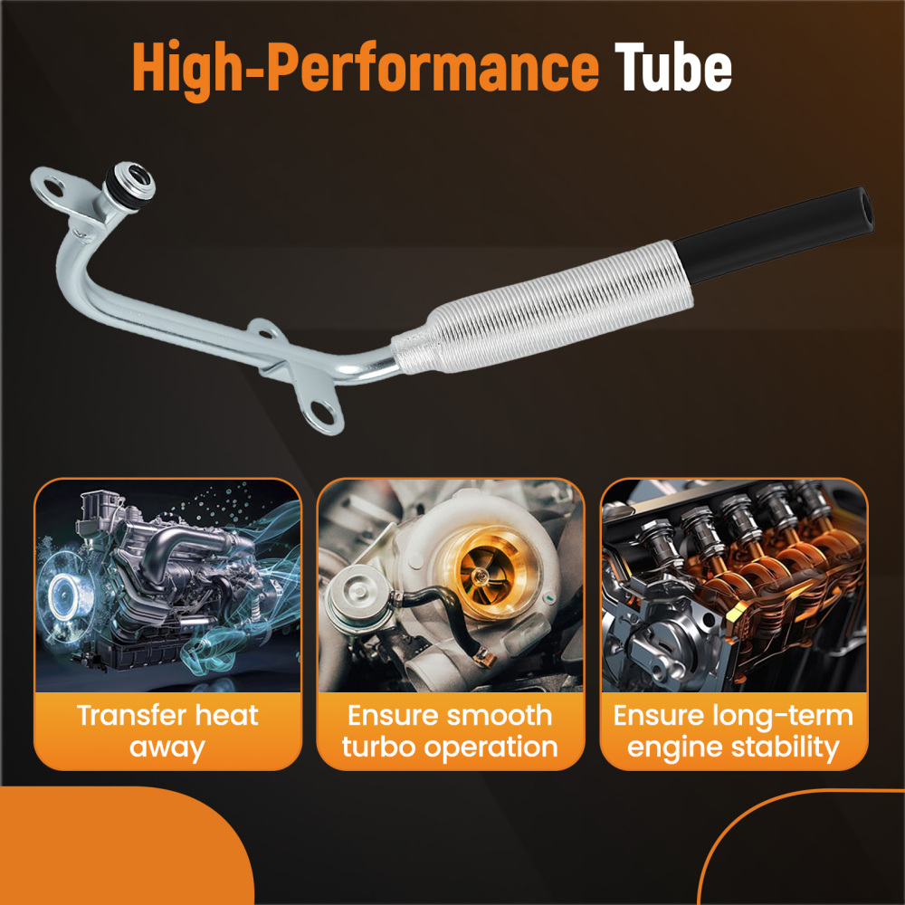 Turbo Coolant Water Line compatible for Mercedes A250 B250 CLA250 M270 2.0 L 2702032702