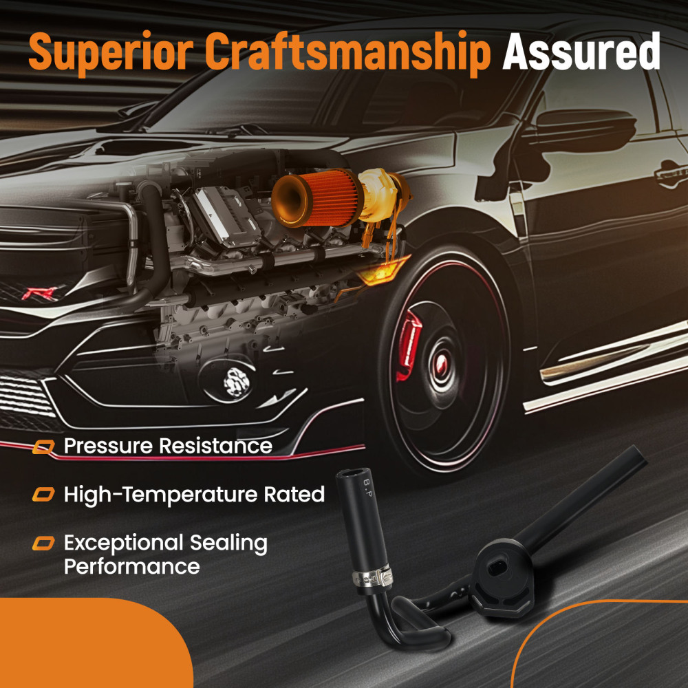 Engine Breathing compatible for Vent Line compatible for Mercedes Benz GLC300 SLC200 E300 2.0L 2740182201