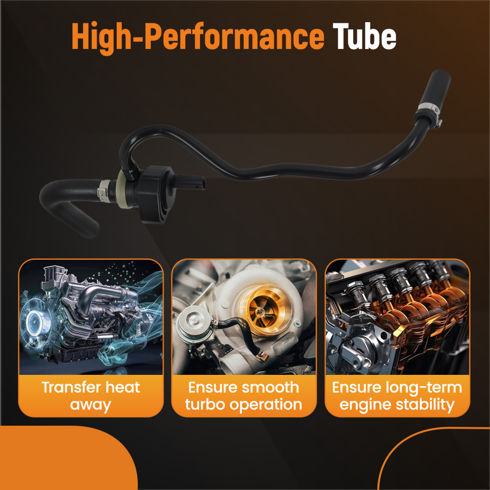 Engine Breathing compatible for Vent Line compatible for Mercedes Benz GLC300 SLC200 E300 2.0L 2740182201