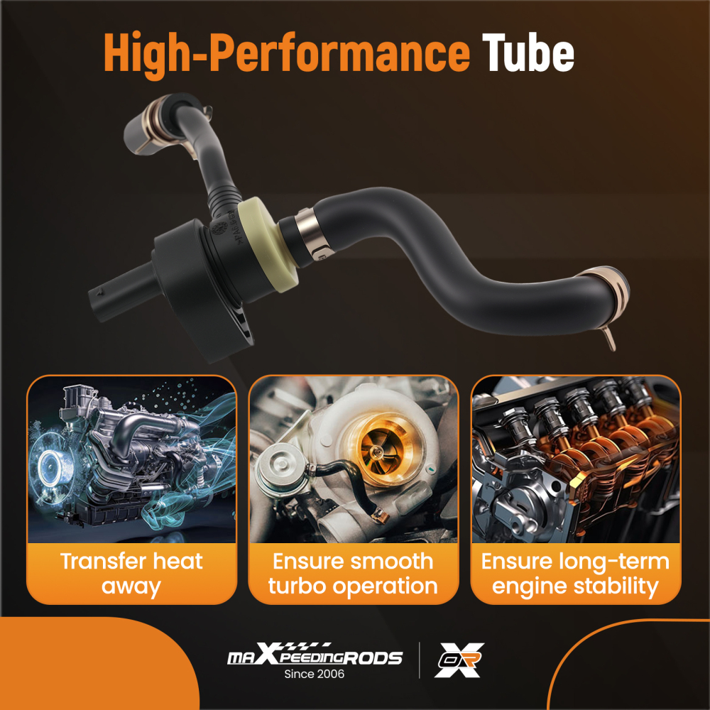 Turbo Bleed Valve Pipe compatible for Mercedes E-Class W213 C238 CLS C218 X218 2740181200